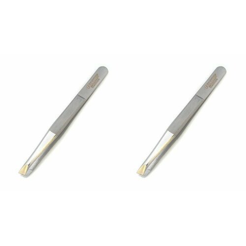 Florans Пинцет скошенный матовый 10 см 2 штуки 631₽