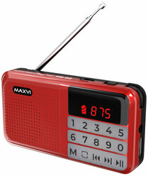 Радиоприемник Maxvi PR-02 Red