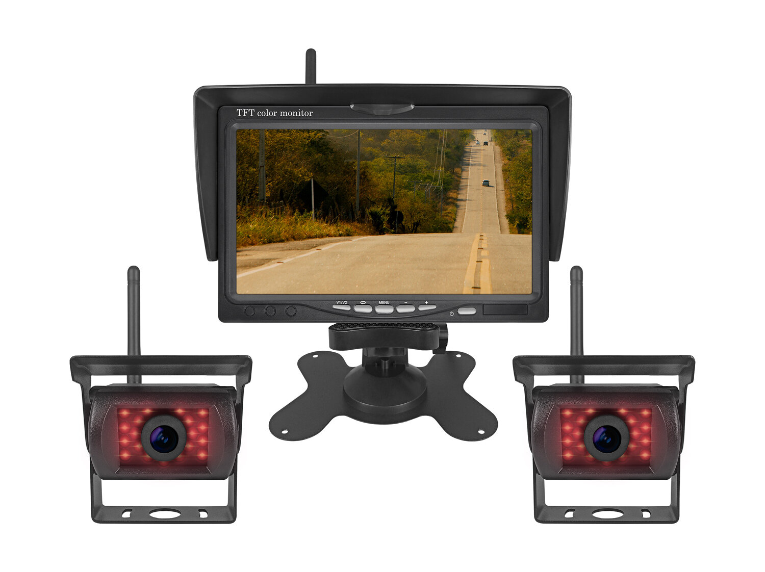 Система видеомониторинга CARCAM Wireless Video System 701W-2