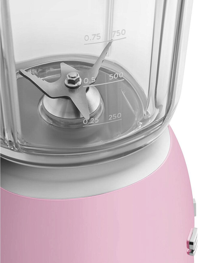 Блендер стационарный SMEG BLF03PKEU, розовый — фото 1