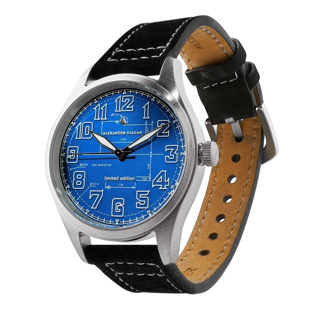 Наручные часы Alexander Diagan 1500Earth_Blue