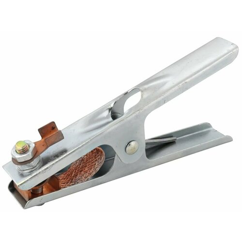 Клемма сварочная для заземления 500A , держатель массы , (крокодил) для сварочного аппарата