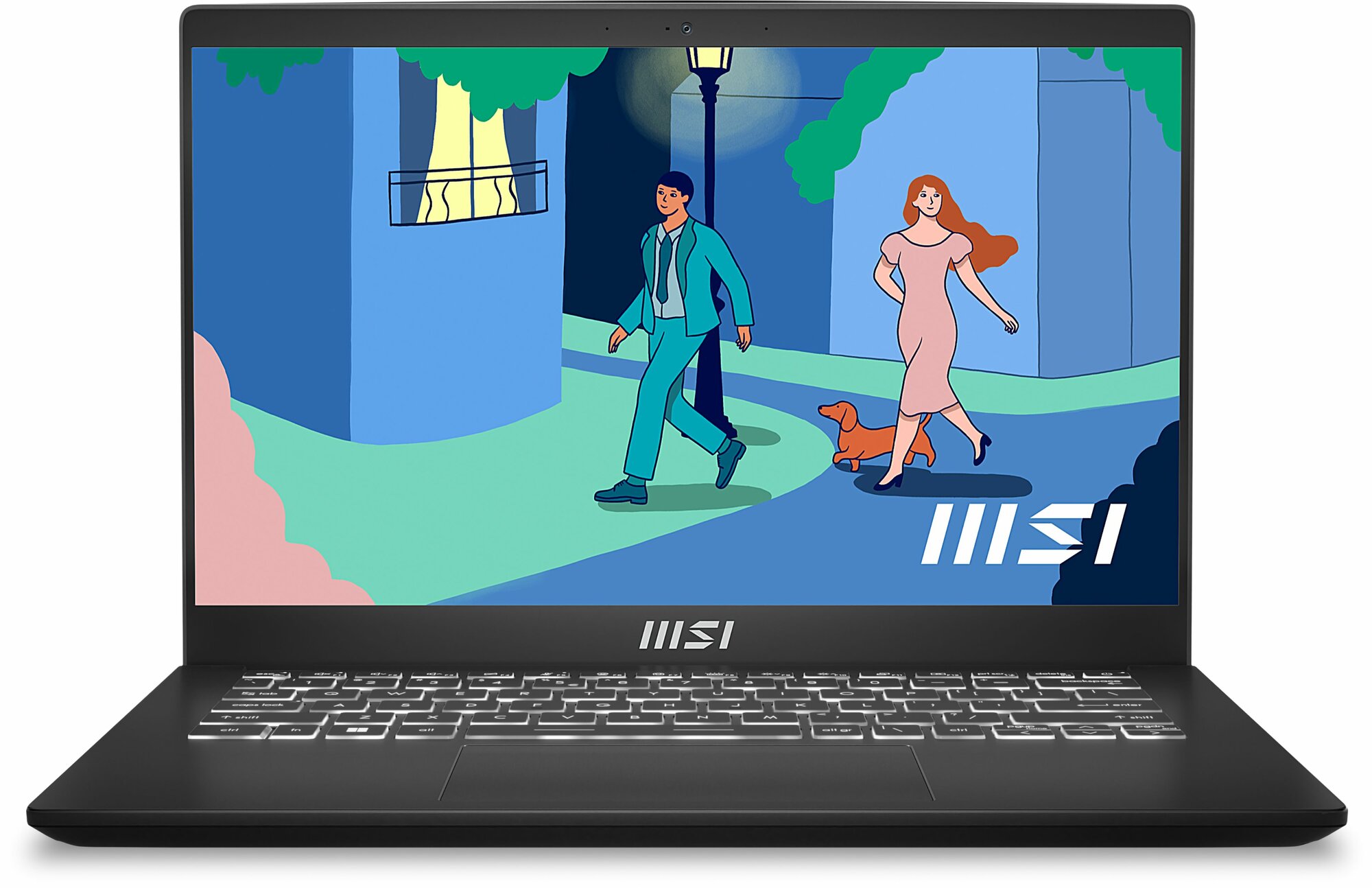 Ноутбук MSI 9S7-14L112-088 i5-13420H/16GB/512GB SSD/Iris Xe graphics/14” FHD+ IPS/WiFi/BT/cam/DOS/black - фото №6