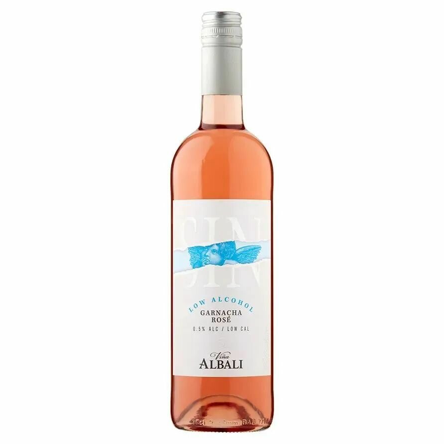 Вино безалкогольное Vina Albali (Винья Албали Гарнача) розовое полусладкое, Испания 0,75 л
