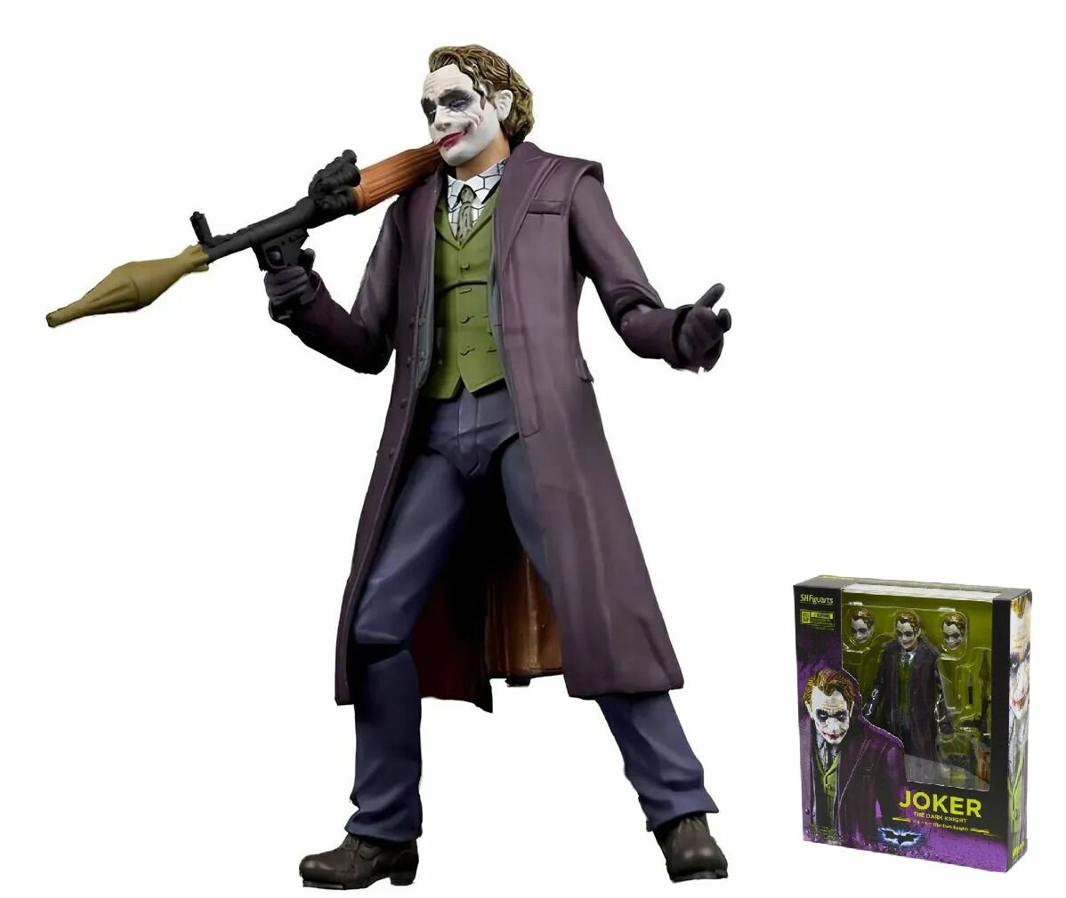 Фигурка Бэтмен Джокер Темный рыцарь / Batman Joker The Dark Knight (15см)