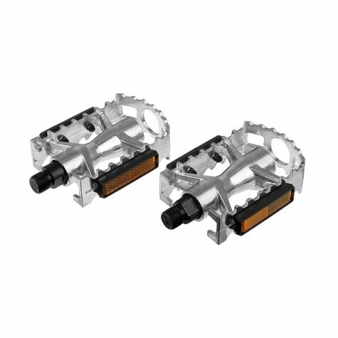 фото Педали для велосипеда STELS FP-961, ось 9/16", 106х77 мм, алюминий, пара, арт. 360135