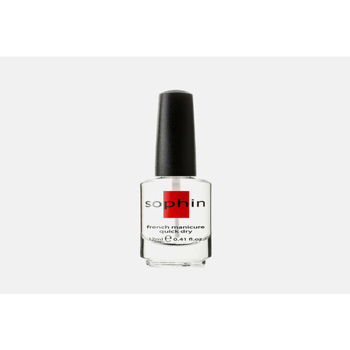 Кристальный закрепитель лака Sophin French manicure quick dry 12шт 2832₽