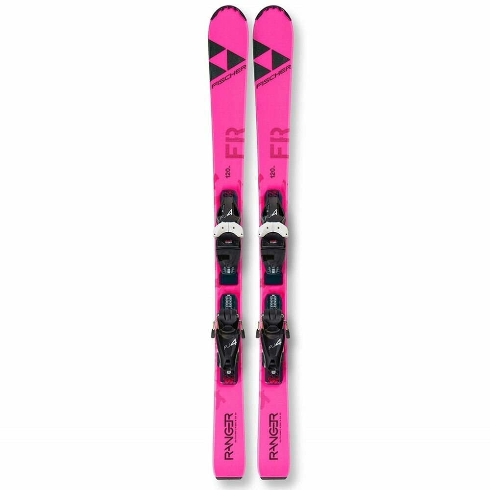 Детские горные лыжи с креплением FISCHER Ranger FR JR + FJ4 AC SLR Pink (70 см)