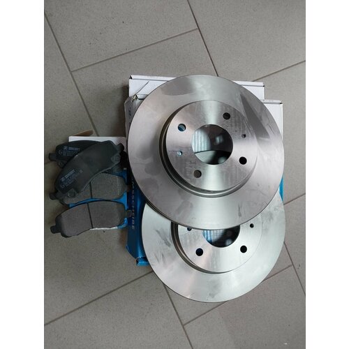 Диски тормозные передние с колодками Митсубиси Лансер 9 Mitsubishi Lancer IX Zekkert Германия 15800₽