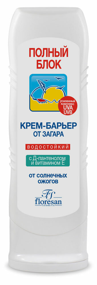 Крем-барьер от загара Floresan SPF 100, 125 мл