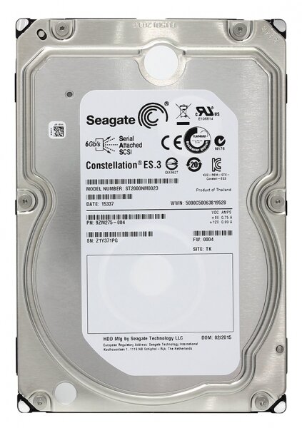 Жесткий диск Seagate 9ZM275 2Tb SAS 3,5" HDD