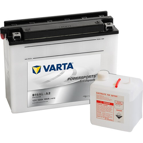 Мото аккумулятор VARTA Powersports FP 516 016 018 (12V/16 Ah) 205х72х164, B16AL-A2