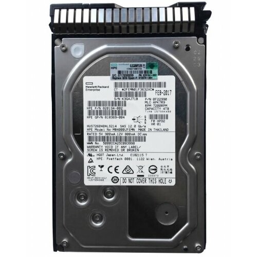 Жесткий Диск HP 0F22990 4Tb 7200 SAS 35 HDD 33890₽