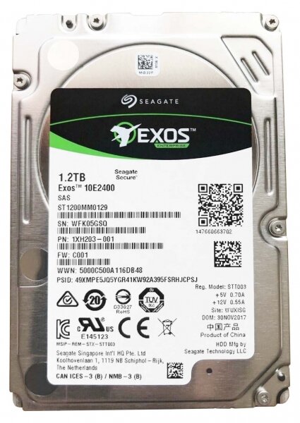 Жесткий диск Seagate 1XH203 1,2Tb 10000 SAS 2,5" HDD