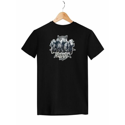 Футболка музыка рок группа slipknot слипкнот, размер XL, черный футболка design heroes группа slipknot мужская черная xl