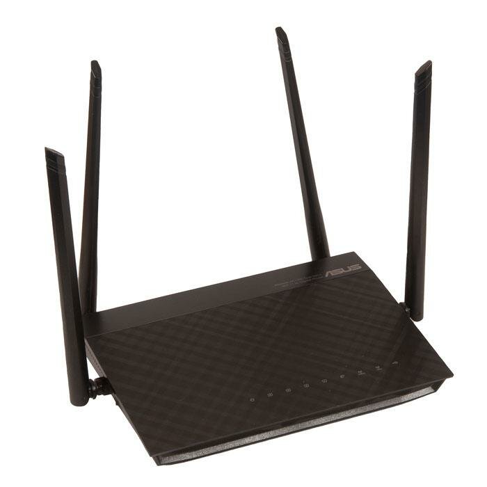 Wi-Fi маршрутизатор ASUS RT-AC57U V. A 802.11AC,1000mbit,4 порта,4 антенны, USB 2.0 б/у в коробке с бп