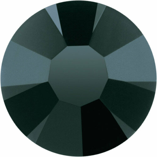 Стразы клеевые PRECIOSA 3,9 мм, стекло, 144 шт, черные, 23980 (438-11-615 i)