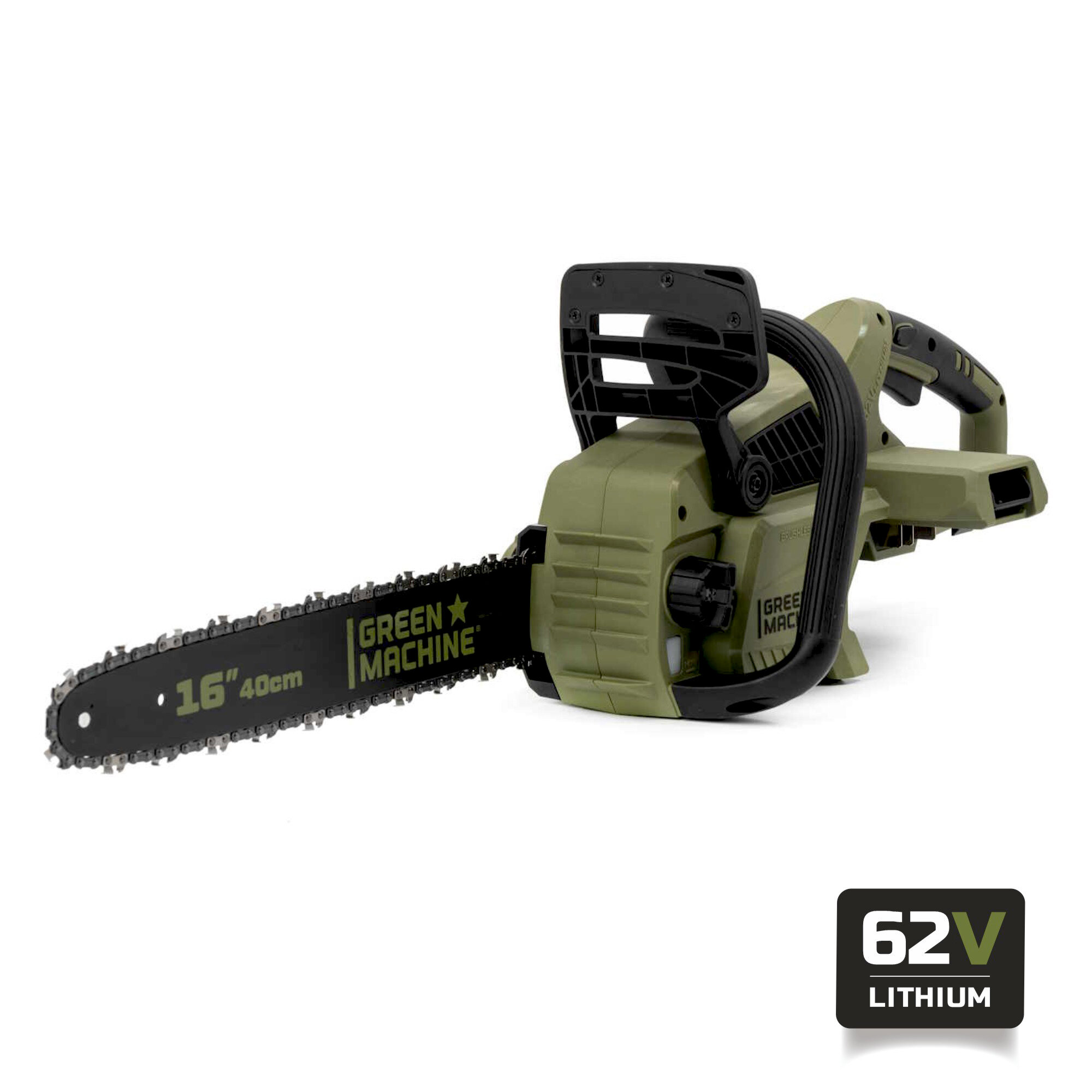 фото Пила цепная аккумуляторная GREEN MACHINE GM120301 без АКБ и ЗУ