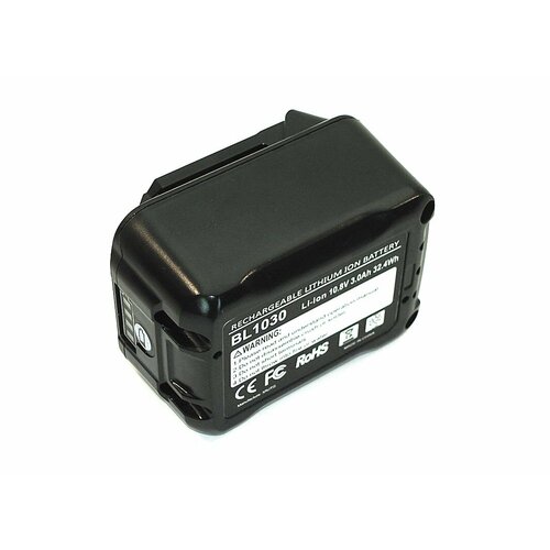 Аккумулятор для MAKITA (p/n: BL1041B, BL1021B, BL1015N) 3Ah 12V Li-Ion аккумулятор oem для электроинструмента bosch power4all 12v 2500mah li ion