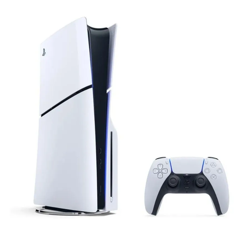 Игровая приставка Sony PlayStation 5 Slim с дисководом 1000 ГБ SSD без игр белый 7243200₽