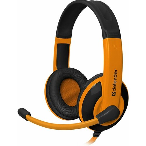64099 Defender Warhead G-120 Defender Игровая гарнитура Warhead G-120 черный оранжевый кабель 2 м 2070₽