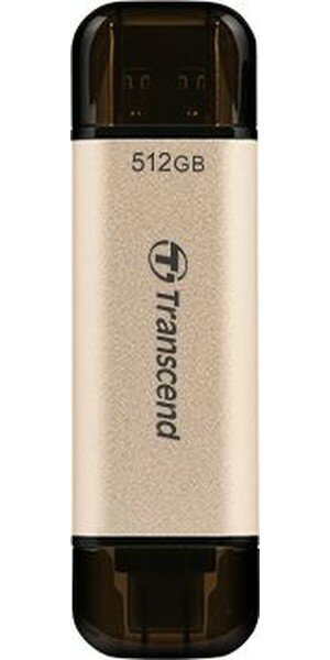 Флеш Диск Transcend 512Gb Jetflash 930С TS512GJF930C USB3.0 золотистый/черный