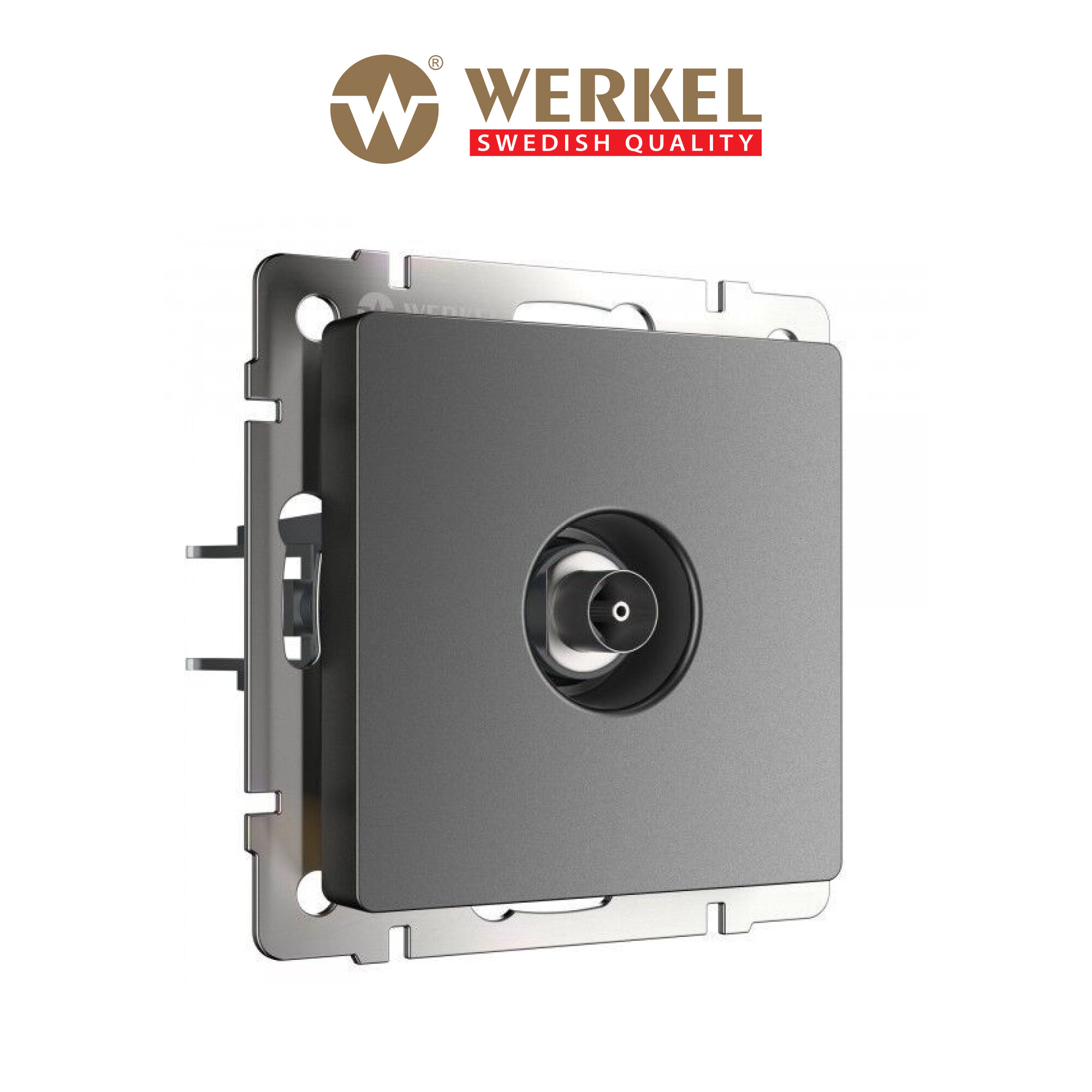 ТВ-розетка оконечная Werkel W1183004 4690389158681 - фото №1