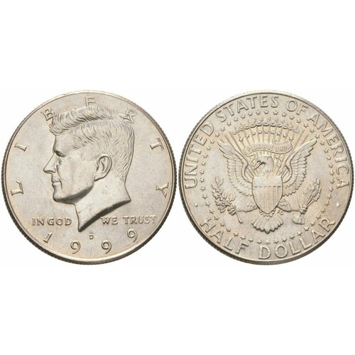США 50 центов 1999 год Джон Кеннеди монета сша 50 центов 1972 год кеннеди 2 1
