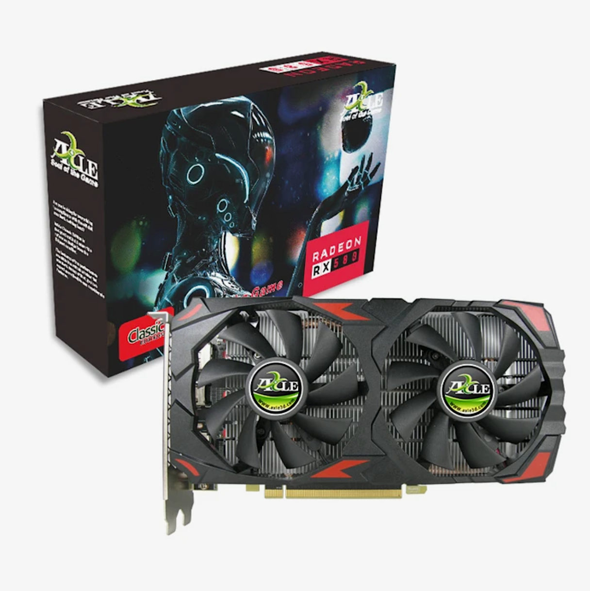 Видеокарта AMD RX 580 8 ГБ (2048SP) (RX580-GDDR5)