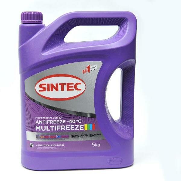 Антифриз SINTEC MULTI FREEZE 5 кг