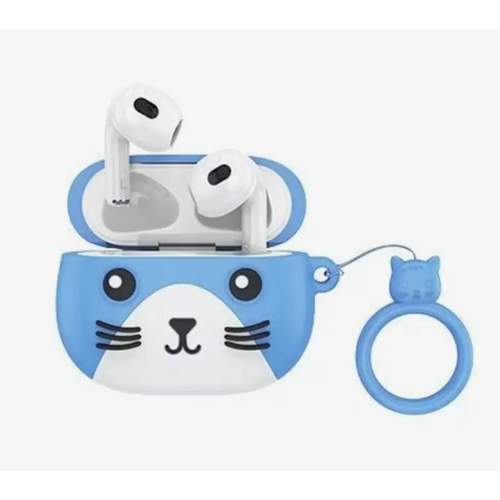 Беспроводные наушники EW46 Bluetooth наушники Зарядный кейс голубой 2290₽