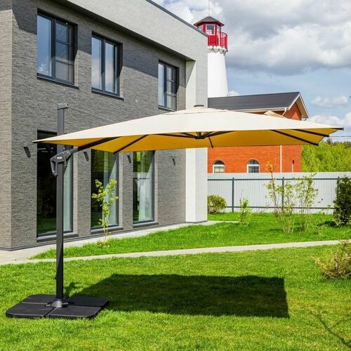 Зонт SKY квадратный без утяжелительных плит зонт садовый 8003 цвет светло коричневый