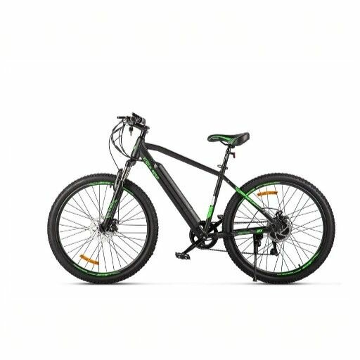 фото Электровелосипед Eltreco XT 600 Pro (Черно-зеленый-2663)