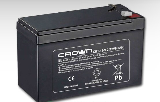 Аккумуляторная батарея Crown CBT-12-9.2