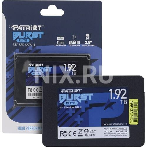 SSD Patriot Burst Elite PBE192TS25SSDR