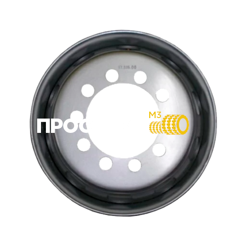 9x22,5/10x335 ET175 D281 Silver (16 мм)