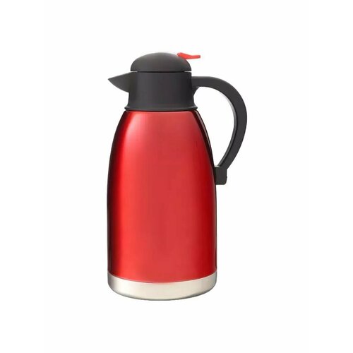 Термос-кофейник 12 л сохраняет тепло до 24 ч красный 1866₽