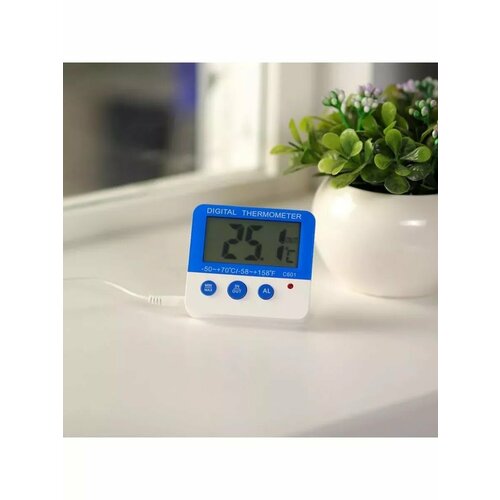 Термометр LTR-13 электронный выносной датчик 90 см белый 100900₽