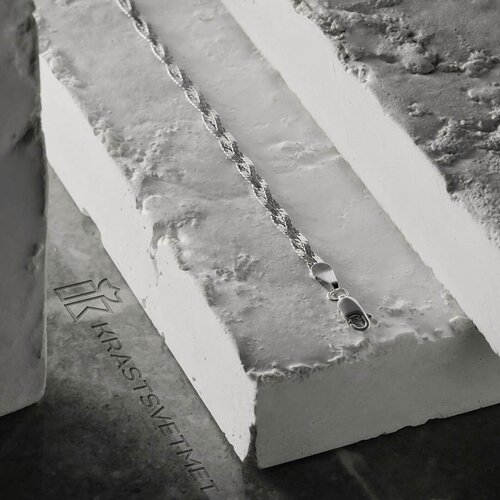 Изображение товара Браслет, серебро, 925 проба, родирование