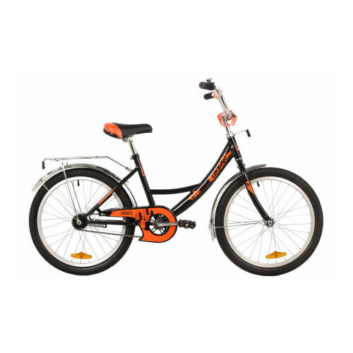 Novatrack Велосипед 20 URBAN синий защита А-тип тормоз нож крылья и багажник хром 13860₽