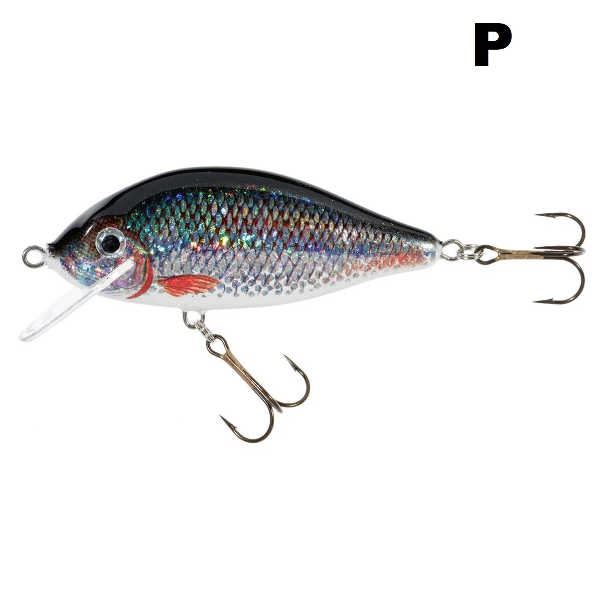 Воблер для рыбалки Jaxon Karas 9 P плавающий 9 см 17 гр заглубление 0,5-2,5 м