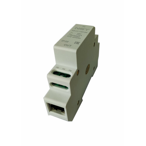 Устройство грозозащиты линий Ethernet PoE New System Technologies NST NS-LP-1GP2D 3049₽