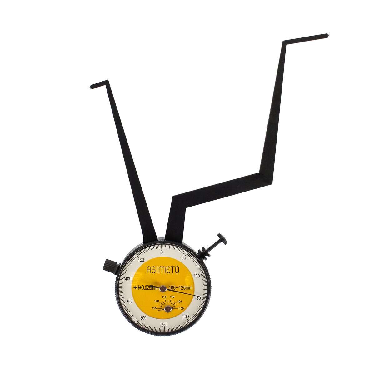 ASIMETO 403-40-0 Кронциркуль с индикатором часового типа 0,025 мм 100-125 мм - фото №1