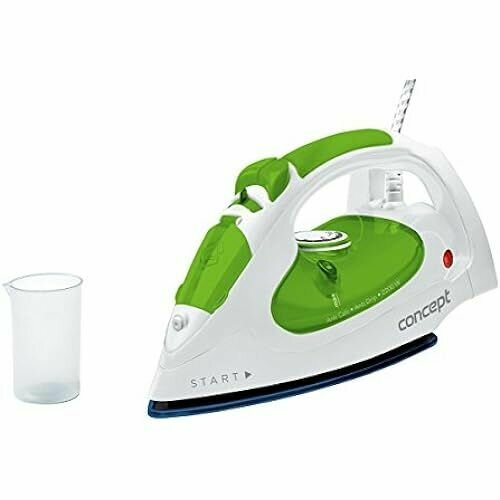CONCEPT Hausger te zn8012 Паровой утюг ZN-8012 нержавеющая сталь белый зеленый класс энергопотребления A 1086500₽