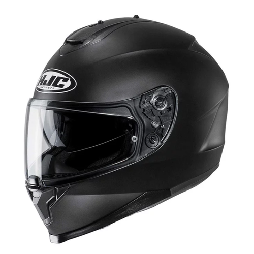 фото Шлем мотоциклетный интеграл hjc c70n semi flat black черный матовый, размер xl