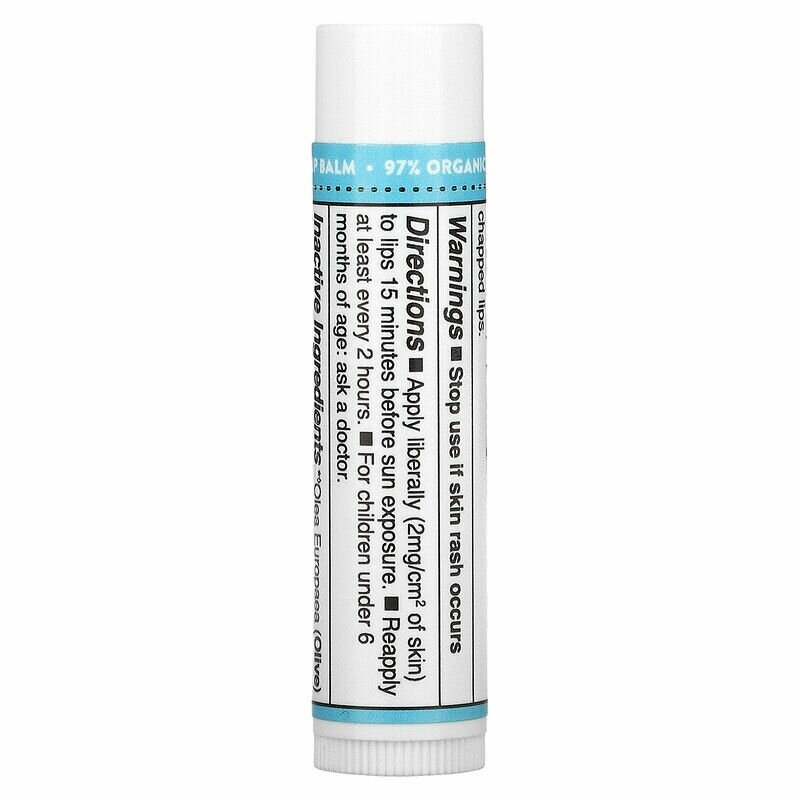 Картинки Badger, солнцезащитный бальзам для губ, SPF 15, без запаха, Sunscreen Lip Balm, 4,2 г