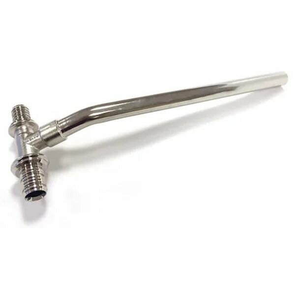 фото Трубка Т-образная Ростерм (HZRT) для подключения радиатора, 16/15/16, 250мм