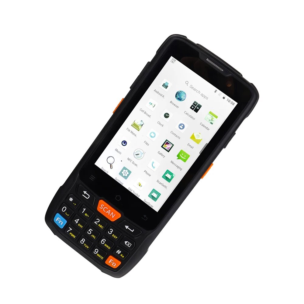Сканер штрихкодов CARIBE PL-40L, IP65 с функцией чтения RFID, Android 8.1, в ассортименте, 2D normal, EU