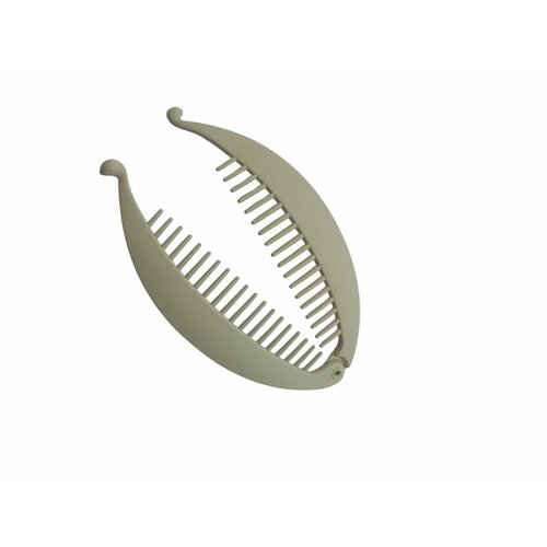 Матовая заколка банан для хвоста красивая заколочка аксессуар для длинных волос женская и детская 500₽