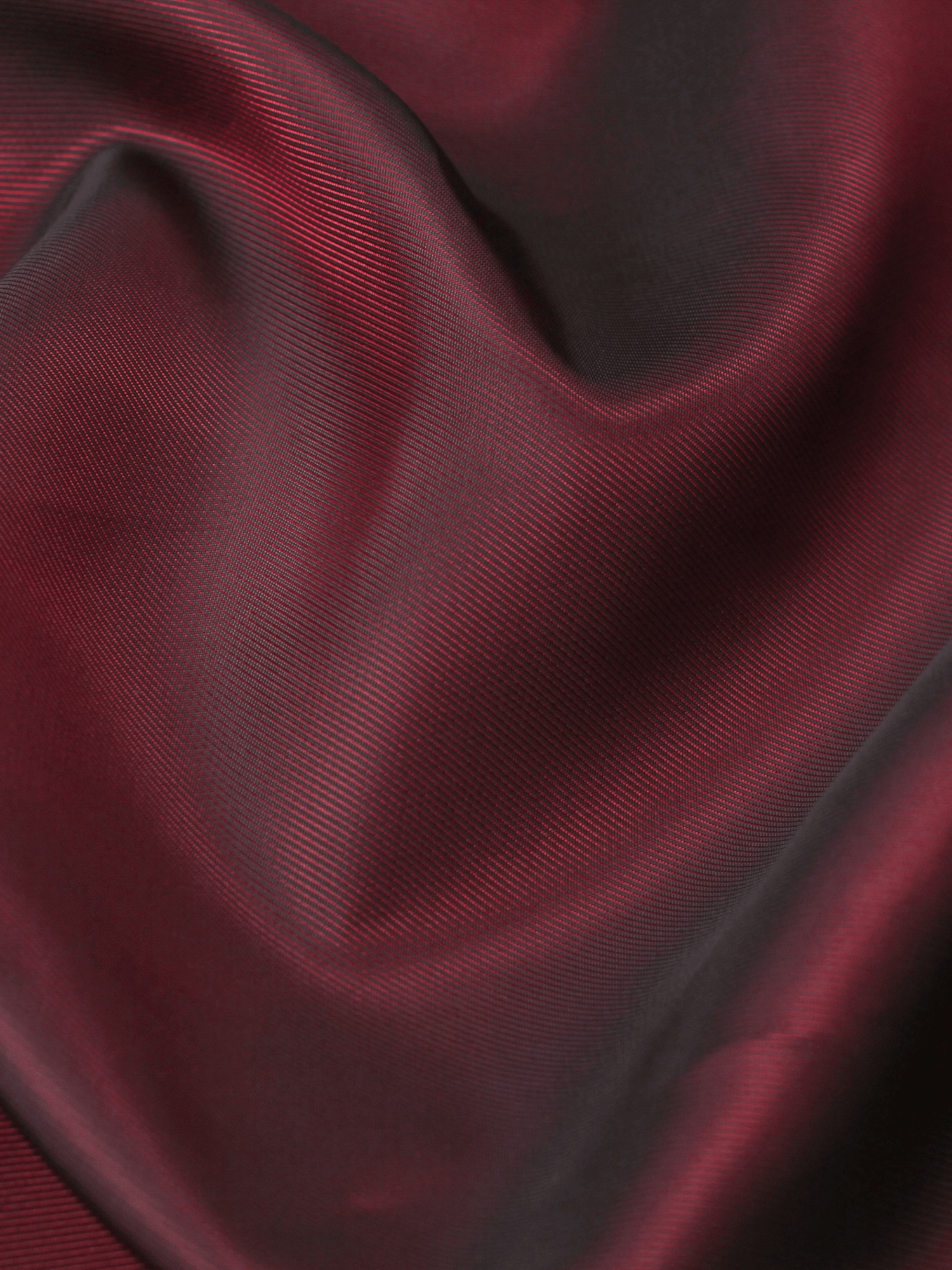 Ткань подкладочная двухсторонняя винная в рубчик MDC FABRICS S009/1261. Поливискоза. Отрез 2 метра — фото 1